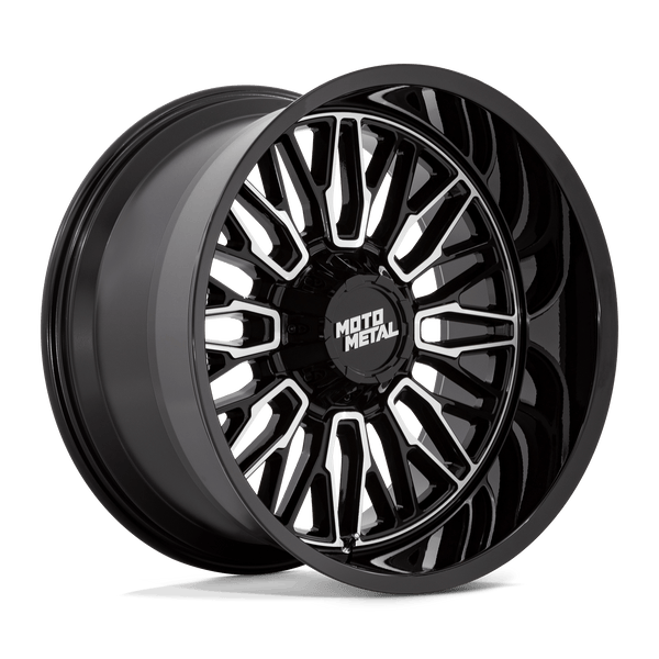 Moto Metal Mo809 Stinger 20X10 8X170 -18MM Gloss Black Machined