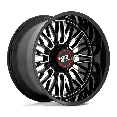 Moto Metal Mo809 Stinger 20X10 8X170 -18MM Gloss Black Machined