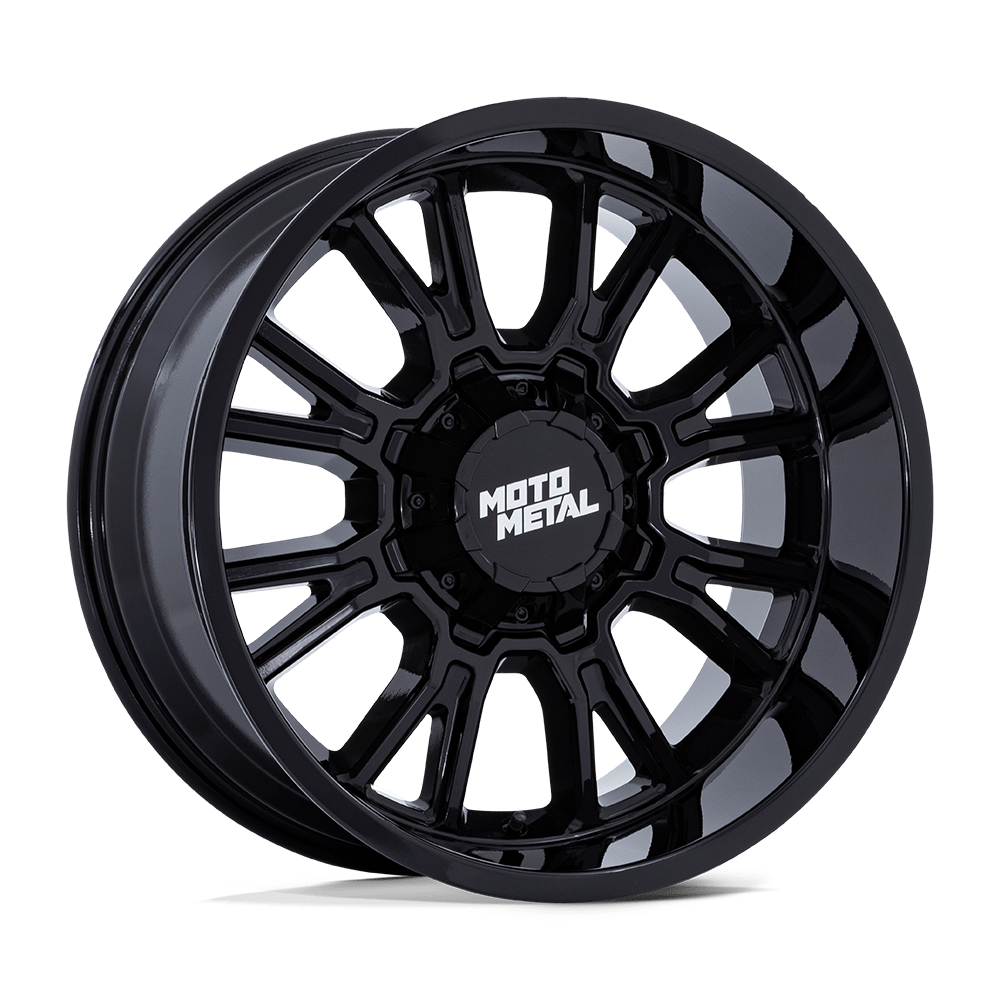 Moto Metal Mo810 Legacy 17X9 6X135/6X139.7/6X139 +20MM Gloss Black