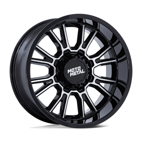 Moto Metal Mo810 Legacy 20X9 8X180 +1MM Gloss Black Machined
