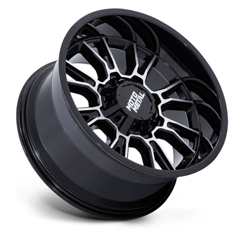 Moto Metal Mo810 Legacy 17X9 BLANK +1MM Gloss Black Machined