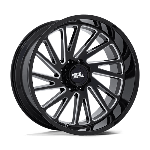 Moto Metal Mo811 Combat 20X10 6X139.7 -18MM Gloss Black Milled