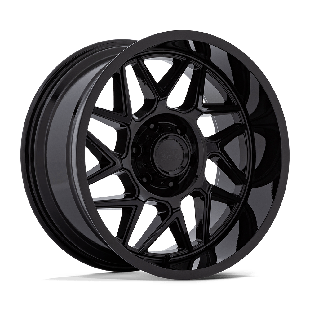 Moto Metal Mo812 Turbine 20X9 6X139.7 +1MM Gloss Black