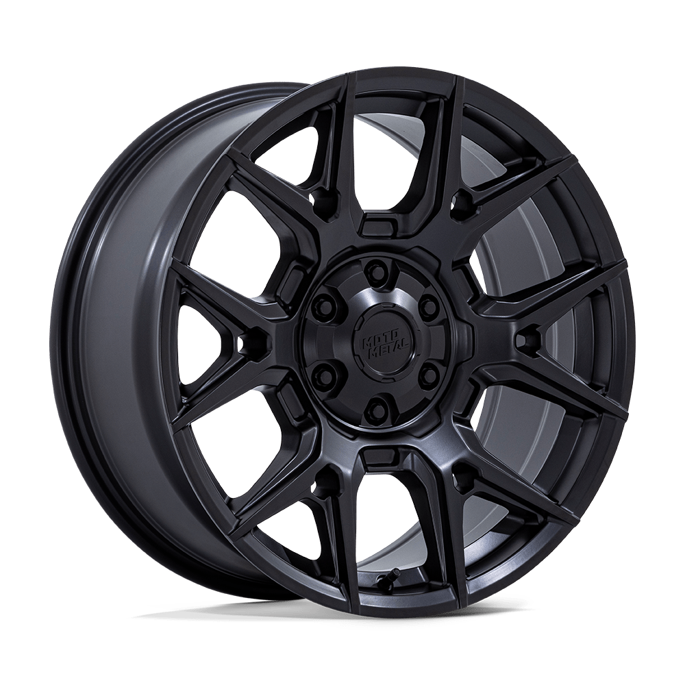 Moto Metal Mo813 Mason 20X9 6X135/6X139.7/6X139 +10MM Matte Black