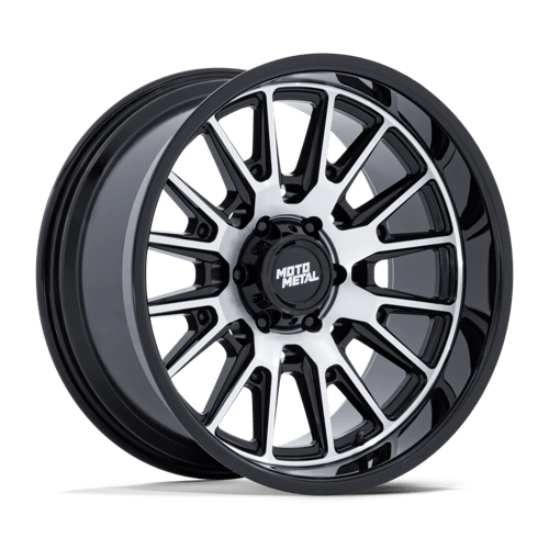 Moto Metal Mo814 Tekton 20X10 6X139.7 -18MM Gloss Black W/ Machined Face