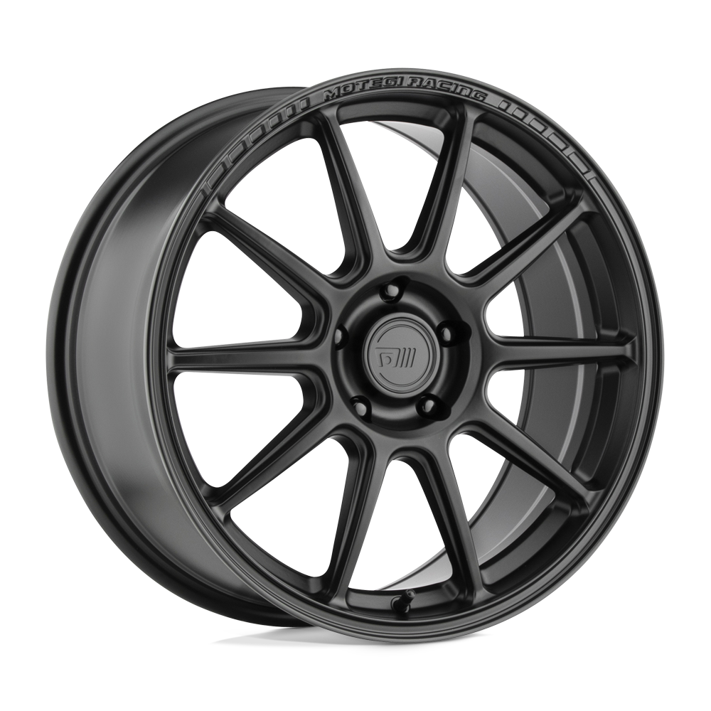 Motegi Mr140 Ss10 18X8.5 5X114.3 +45MM Satin Black