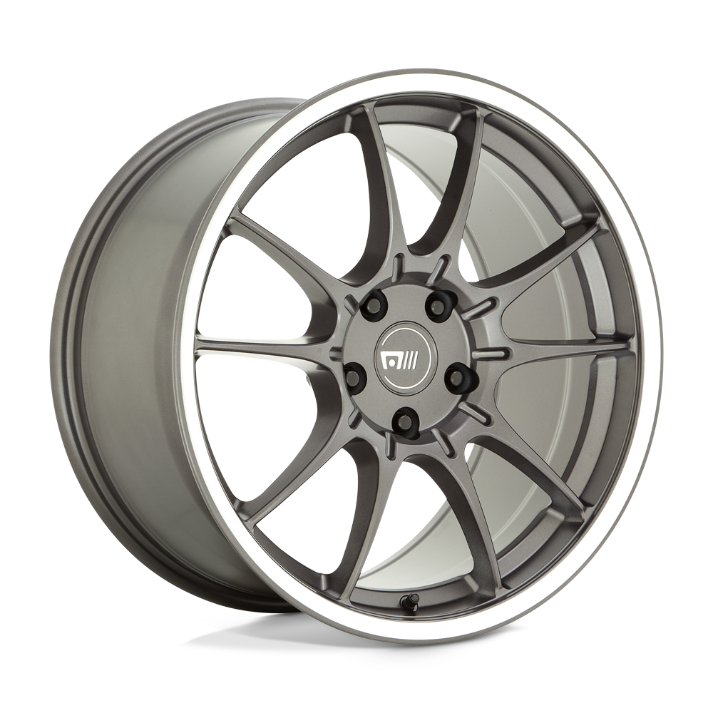 Motegi Mr152 Ss5 19X8.5 5X100 +30MM Gunmetal W/ Machined Lip