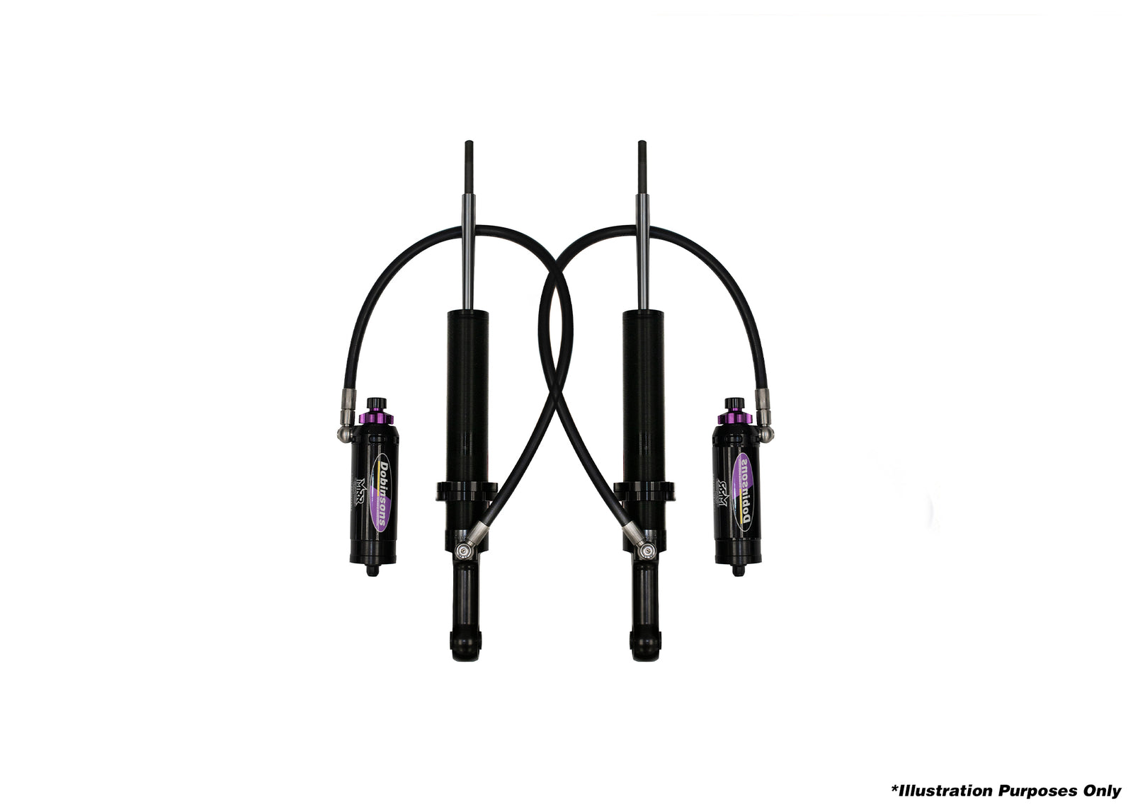 DOBINSONS MRR 3 WAY ADJUSTABLE MONOTUBE RESERVOIR STRUT 2.6" - MRA59-A662