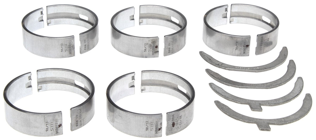 Clevite Cummins L10 M11 Series Eng From S/N 34853316 Tab Design On Lower T/W Main Bearing Set