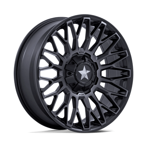 MSA Offroad Wheels M50 Clubber Utv 14X7 4X137/4X156/4X156 +10MM Matte Black Ddt