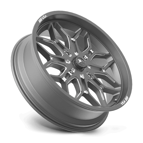 MSA Offroad Wheels M47 Sniper Utv 18X7 4X156 +10MM Gunmetal Milled
