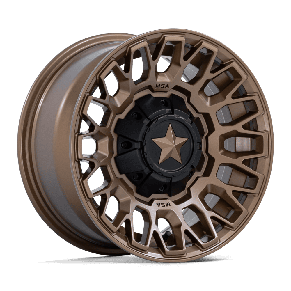 MSA Offroad Wheels M50 Clubber Utv 14X7 4X137/4X156/4X156 +10MM Matte Bronze