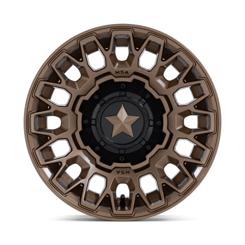 MSA Offroad Wheels M50 Clubber Utv 14X7 4X137/4X156/4X156 +10MM Matte Bronze