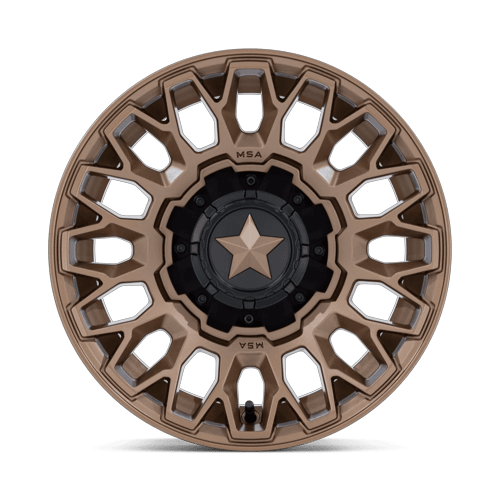 MSA Offroad Wheels M50 Clubber Utv 20X7 5X114.3 +0MM Matte Bronze