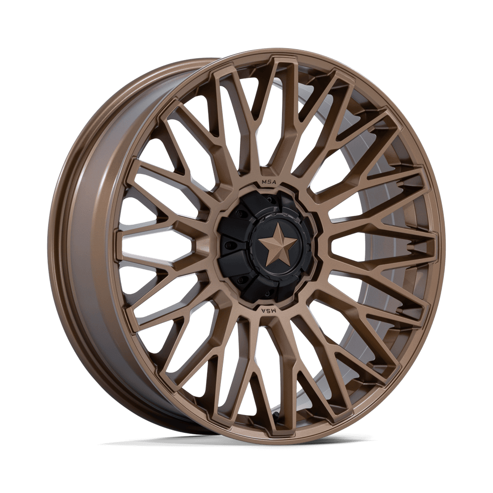 MSA Offroad Wheels M50 Clubber Utv 24X7 5X114.3 +0MM Matte Bronze