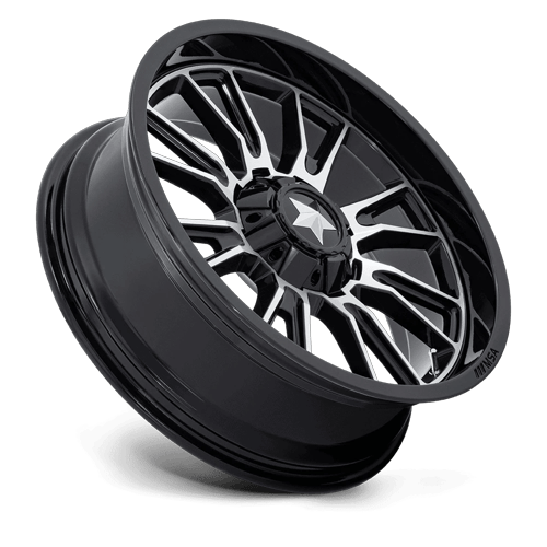 MSA Offroad Wheels M51 Thunderlips Utv 15X7 4X137/4X156/4X156 +10MM Gloss Black Machined