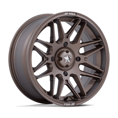 MSA Offroad Wheels M52 Radar Utv 14X7 4X137 -47MM Matte Bronze