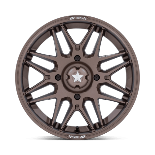 MSA Offroad Wheels M52 Radar Utv 16X7 5X114.3 +10MM Matte Bronze