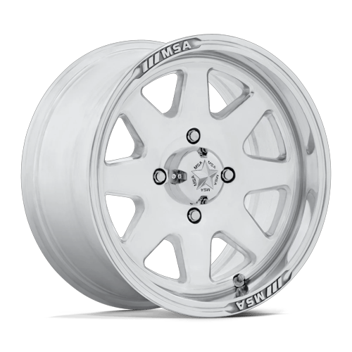 MSA Offroad Wheels M54 Spark Utv 14X7 4X156 -47MM Polished