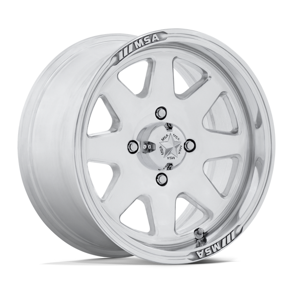 MSA Offroad Wheels M54 Spark Utv 14X7 4X137 -47MM Polished