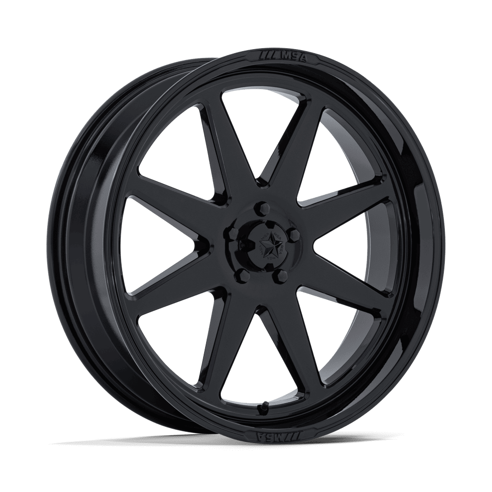 MSA Offroad Wheels M54 Spark Utv 22X7 5X114.3 +0MM Gloss Black