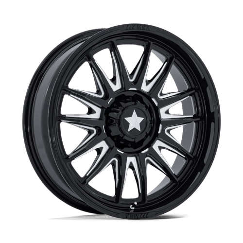 MSA Offroad Wheels M55 Commander Utv 20X7 4X137/4X156/4X156 +0MM Gloss Black Milled