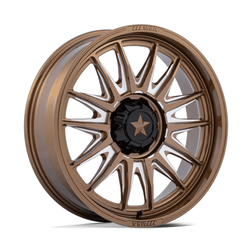 MSA Offroad Wheels M55 Commander Utv 22X7 5X114.3 +0MM Gloss Bronze Milled