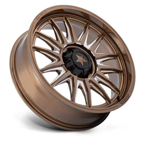 MSA Offroad Wheels M55 Commander Utv 22X7 4X137/4X156/4X156 +0MM Gloss Bronze Milled