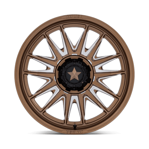 MSA Offroad Wheels M55 Commander Utv 15X7 5X114.3 +10MM Gloss Bronze Milled