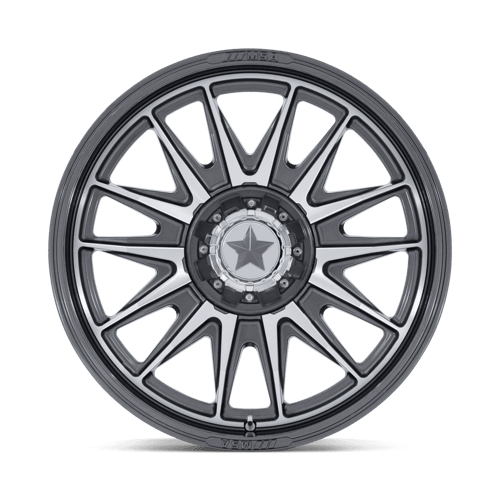 MSA Offroad Wheels M55 Commander Utv 20X7 4X110 +0MM Platinum W/ Machined Face