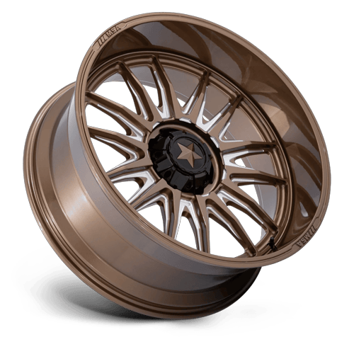 MSA Offroad Wheels M55 Commander Utv 24X10 4X137/4X156/4X156 -25MM Gloss Bronze Milled