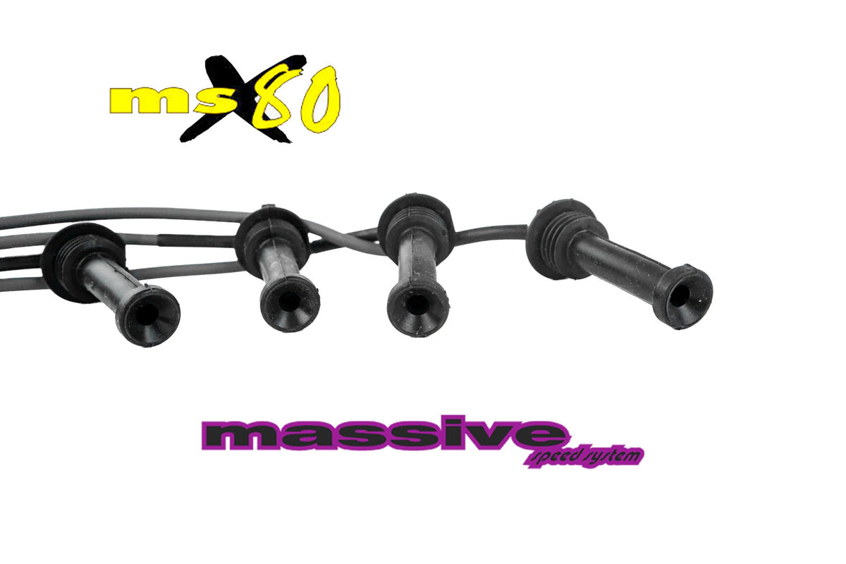 Massive MSX80 Spark Plug Wires Zetec w/ MSD coil side Ignition Wires 00-04 Ford Focus MSX80 - Massive Speed System