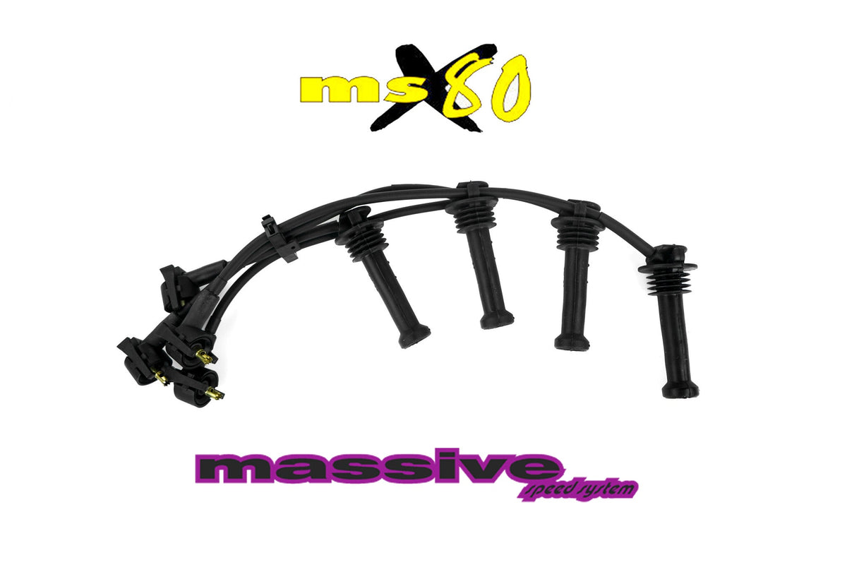 Massive MSX80 Spark Plug Wires Zetec w/ MSD coil side Ignition Wires 00-04 Ford Focus MSX80 - Massive Speed System