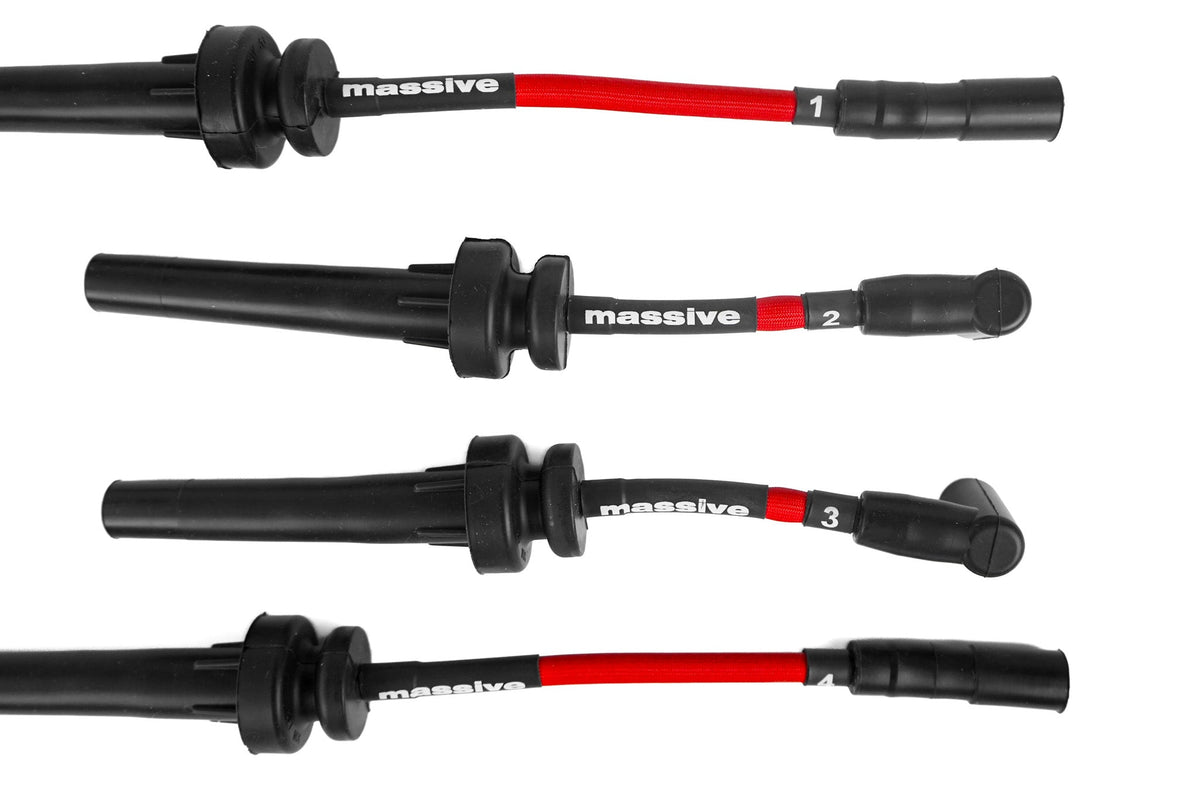 Massive MSX90 Dodge Neon 03-05 SRT-4 9mm Firebraid Spark Plug Wires - Massive Speed System