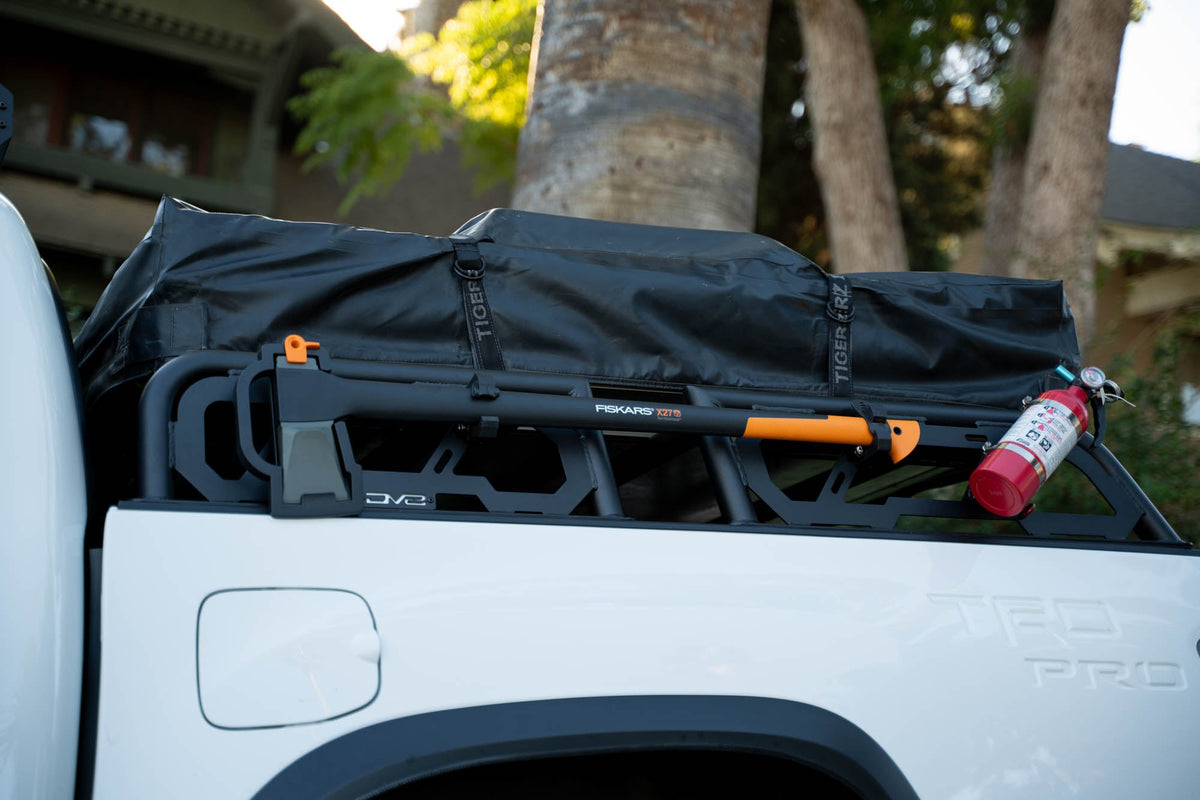 DV8 Offroad - MTO Series Mid-Size Truck Bed Rack | Universal - RRUN-02