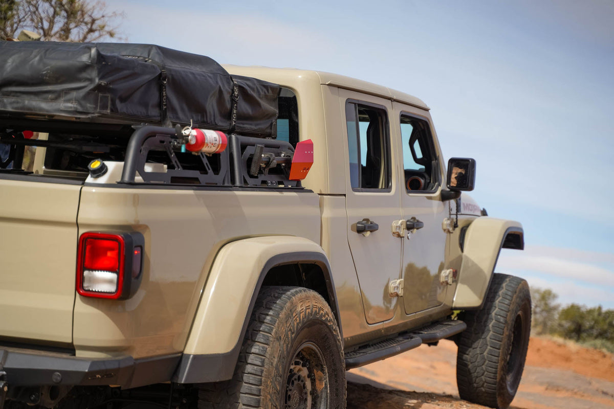 DV8 Offroad - MTO Series Mid-Size Truck Bed Rack | Universal - RRUN-02