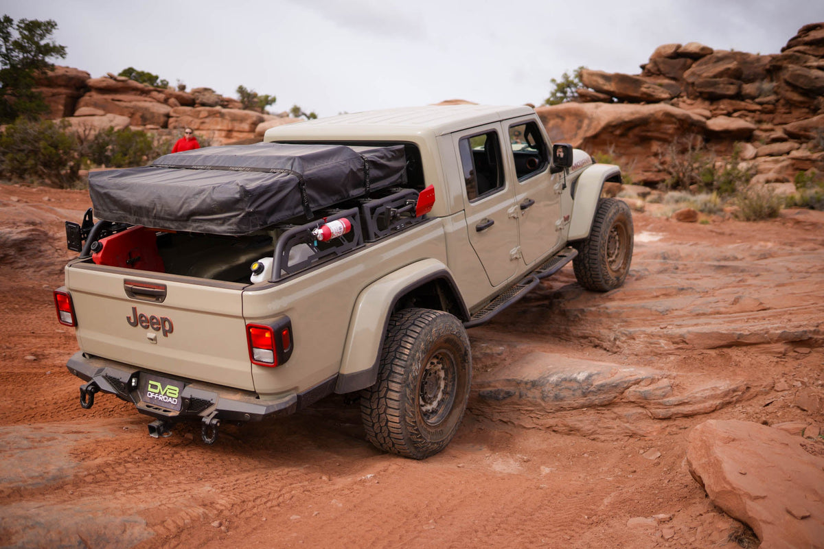 DV8 Offroad - MTO Series Mid-Size Truck Bed Rack | Universal - RRUN-02