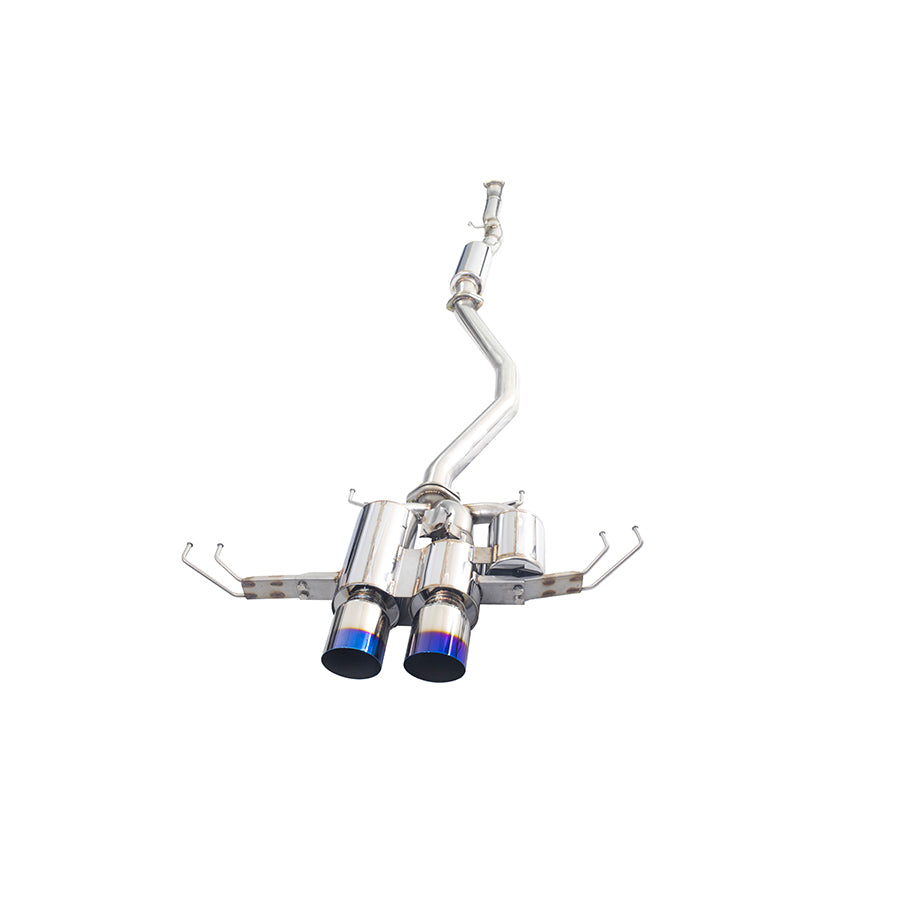 MXP 2023+ Civic Type R (FL5) Comp RS Exhaust System - MXCRFL5B for 2023-2025 Honda Civic Type R - front view