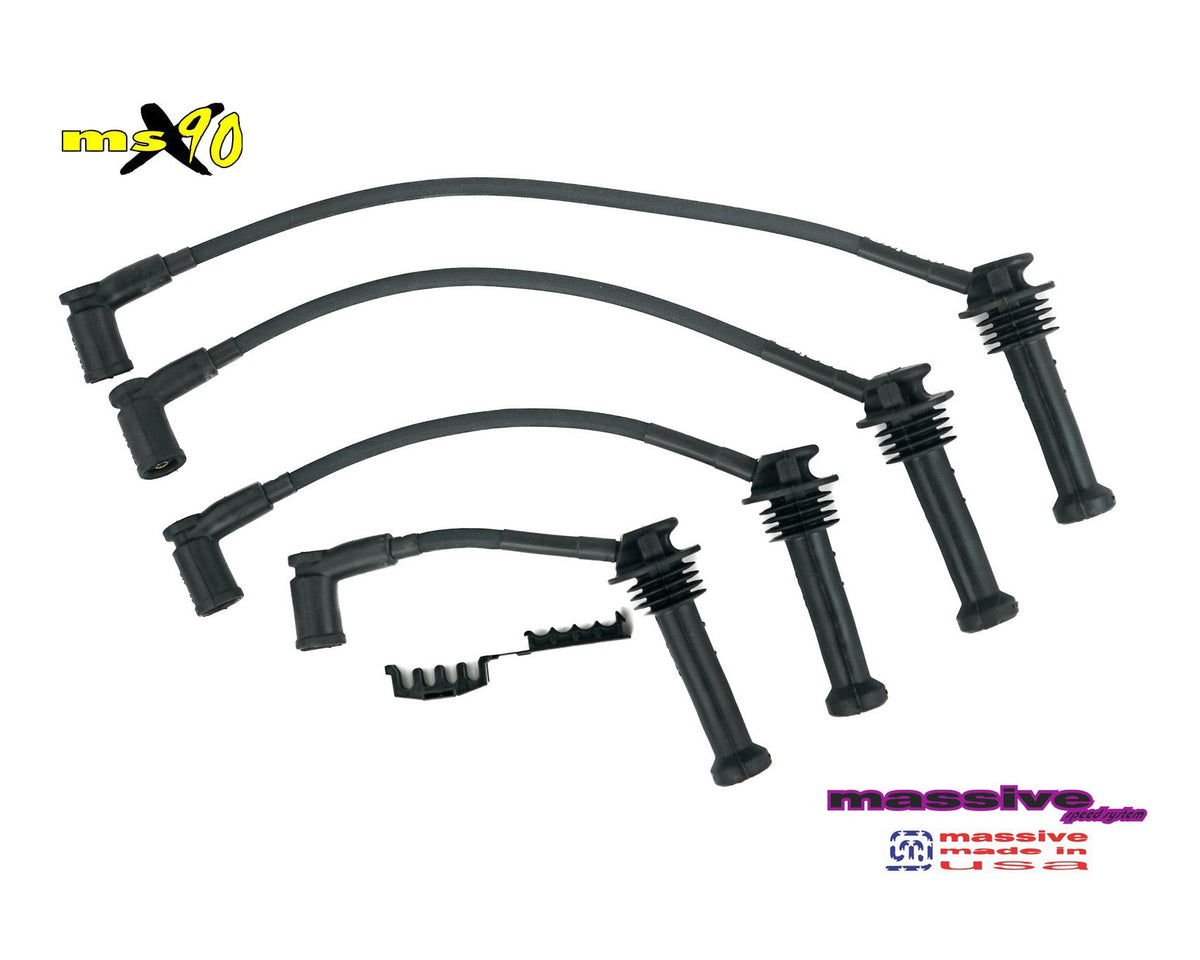 Massive MSX90 Zetec DOHC Ford Focus 00-04 Spark Plug Wires - Massive Speed System