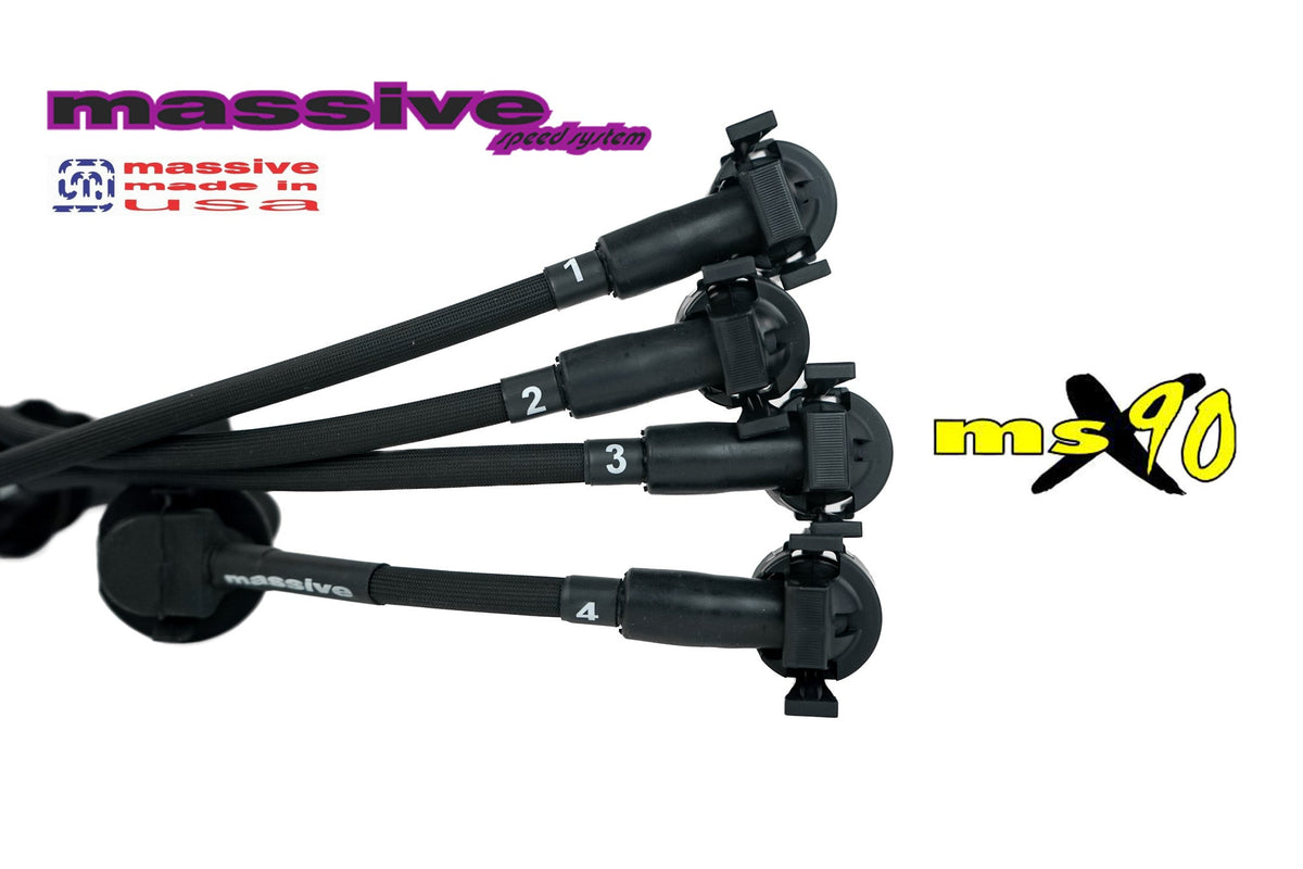 Massive ZAP-PAK Ignition Kit MSD Coil MSX90 Performance Spark Plug Wires 00-04 Ford Focus - Massive Speed System
