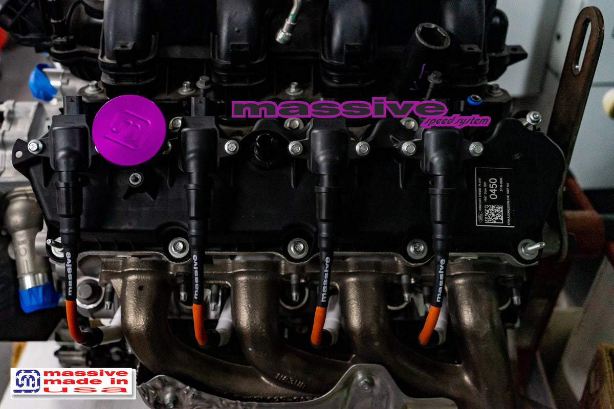 Massive Speed Ceramic Boot Spark Plug Wires 7.3 Godzilla Xeramik