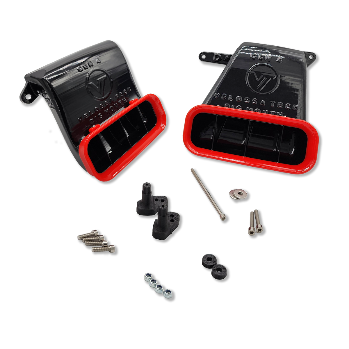 Velossa Tech - 2022+ Ford Maverick Dual BIG MOUTH Ram Air Intake Snorkel