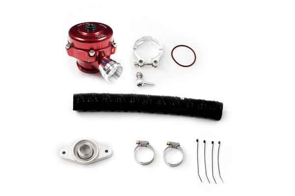 cp-e Exhale™ Mazda MZR 2.3 DISI Mazdaspeed Tial QR BOV Attachment Kit for 2007-2013 Mazda MazdaSpeed3 - front view