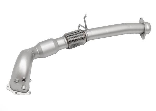 cp-e QKspl™ Mazda Mazdaspeed3 Catted Downpipe for 2007-2013 Mazda MazdaSpeed3 - front view