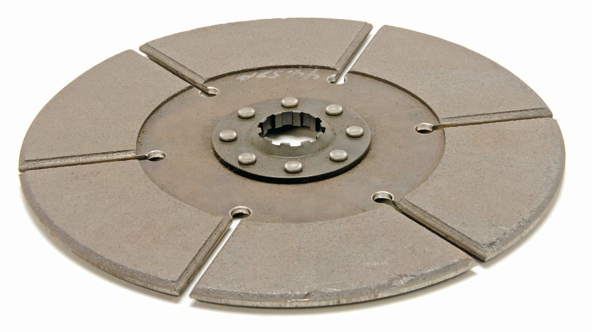 McLeod Disc Sintered Iron Hcf 8inX1-1/4X14 Spline Sld Hub 16 Riv .250 Thk - 5006-30