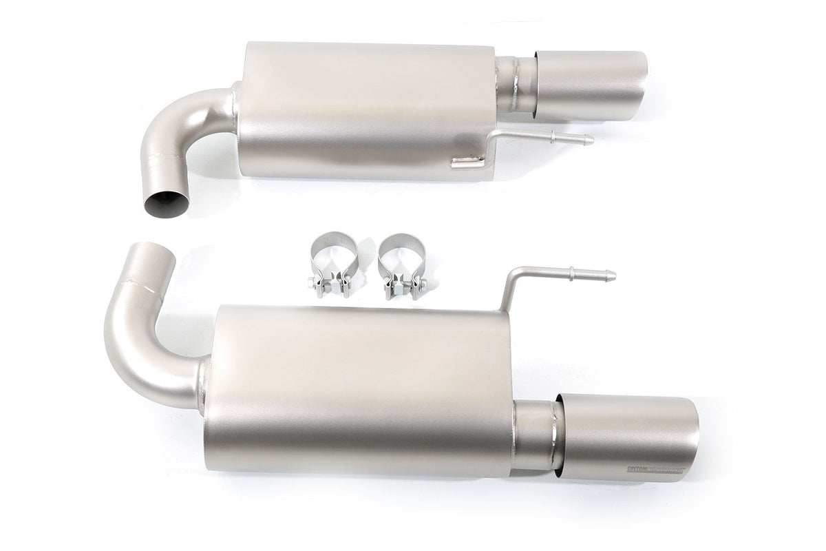 cp-e Austenite™ Ford Mustang EcoBoost Axle Back Exhaust System
