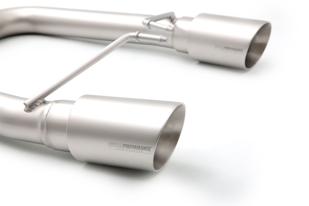 cp-e xSilencer™ Ford Mustang EcoBoost Muffler Delete Axle Back Exhaust System