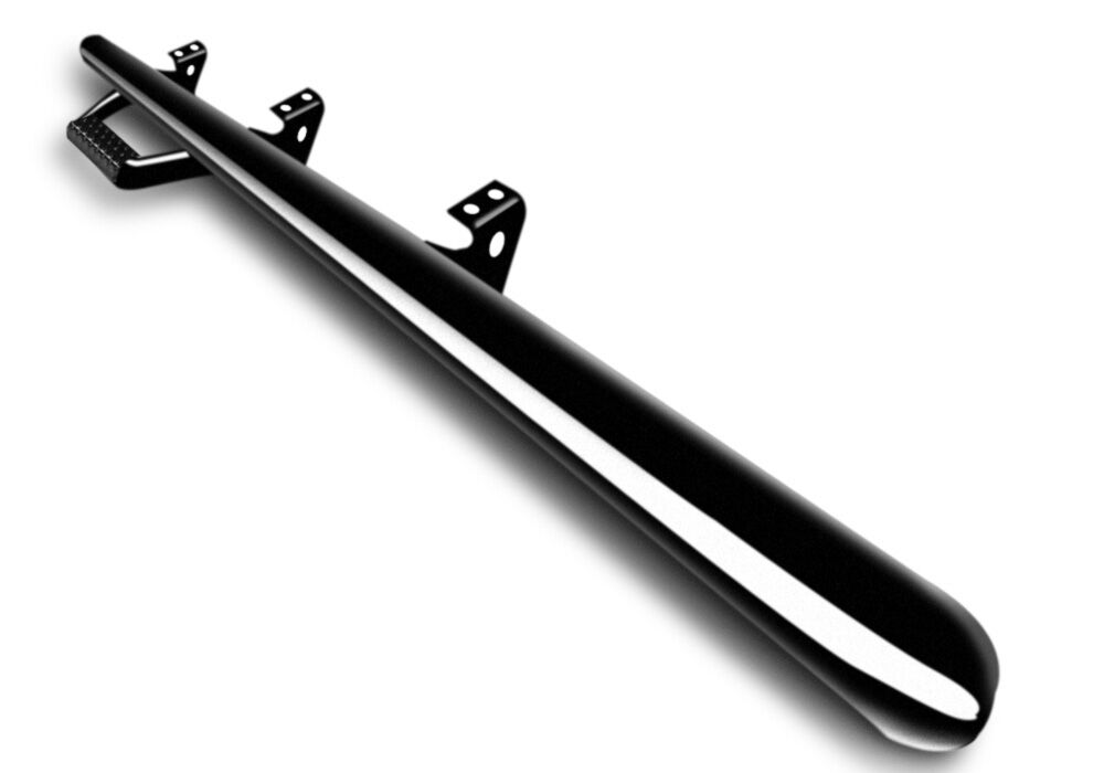 N-Fab Nerf Step 17-18 Ford F-250/F-350 Regular Cab 8ft Bed - Gloss Black - Bed Access - 3in - F1777RC-4