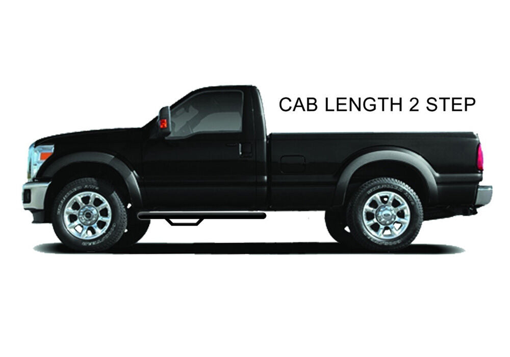 N-Fab Nerf Step 07-17 Toyota Tundra Regular Cab - Tex. Black - Cab Length - 3in - T0754RC-TX