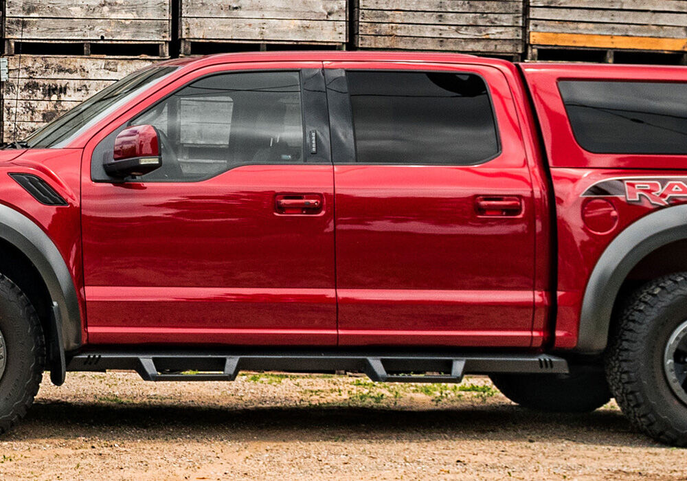 N-Fab EPYX 17-18 Chevy/GMC 2500/3500 (Diesel) Crew Cab - Cab Length - Tex. Black - EXC17CC-TX
